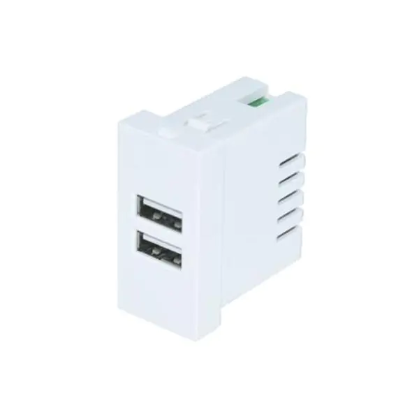 Module de prise de chargeur USB à double port TypeA + A 2.1A